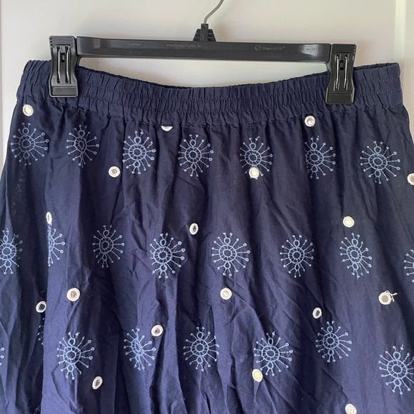 Zara Tiered Embroidered Midi Maxi Skirt Size M Blogger Favorite - Picture 5 of 9